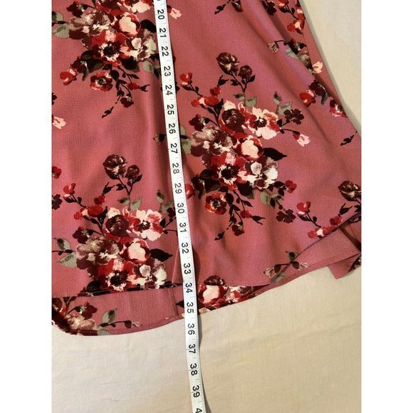 EUC Andree by UNIT Sleeveless Dress‎ Rose Lined Floral Juniors Size Medium - Picture 7 of 10